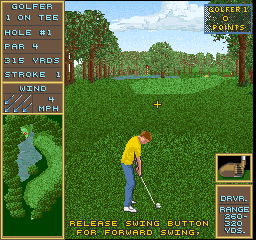 Golden Par Golf (Joystick, V1.1) Screenshot 1